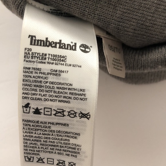 TIMBERLAND CUFFED BEANIE (OS) - Picture 5 of 7
